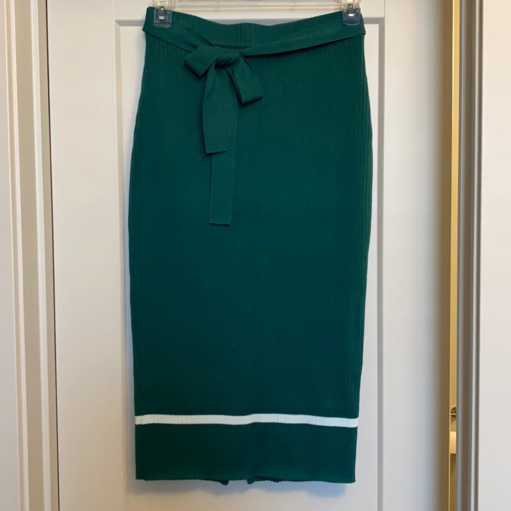 Emerald Green Pencil Skirt - worn once!